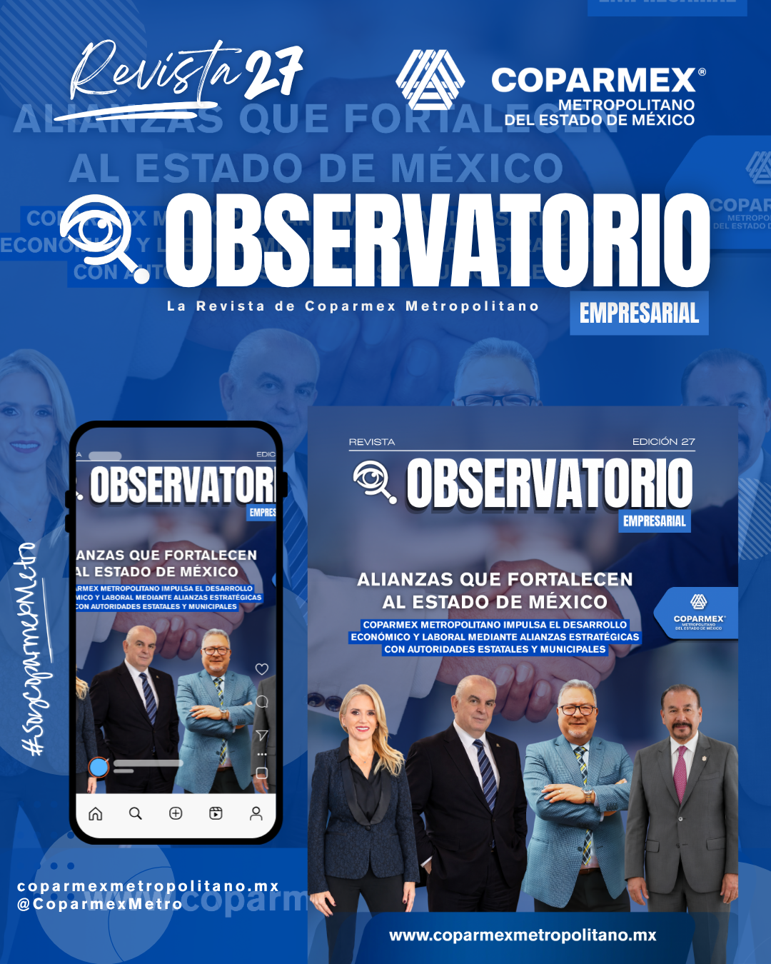 Revista COPARMEX Metropolitano “Observatorio Empresarial”. Edición 27